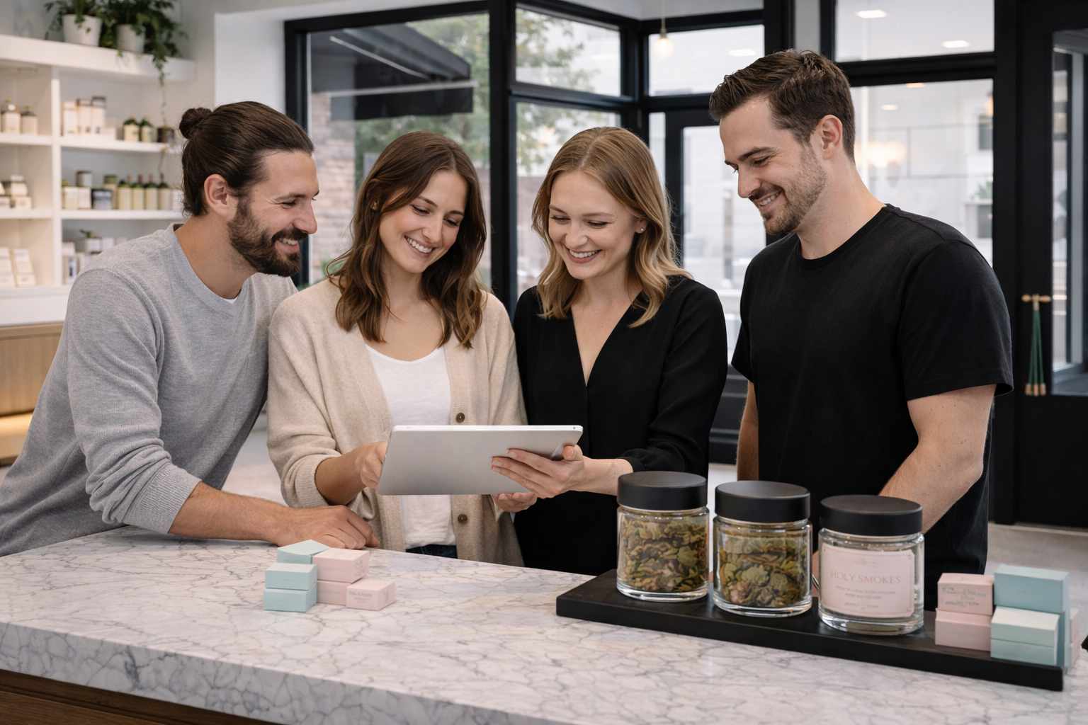 Holy Smokes online menu placeholder for future Carrot integration