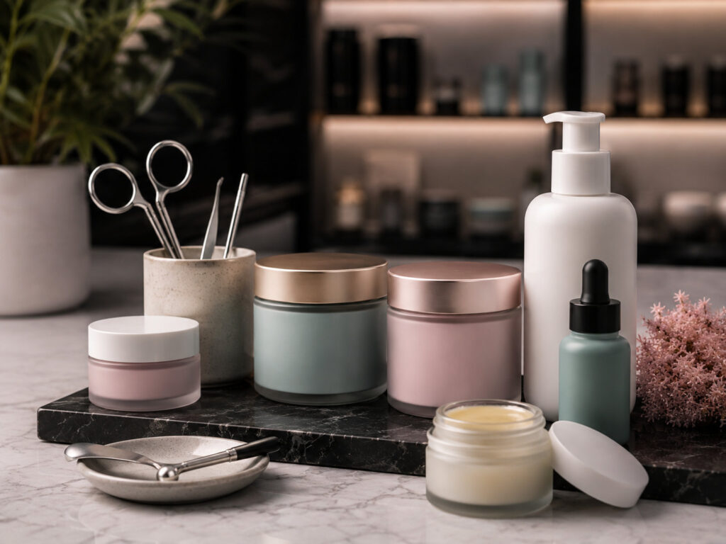 Cannabis topical products and retail accessories